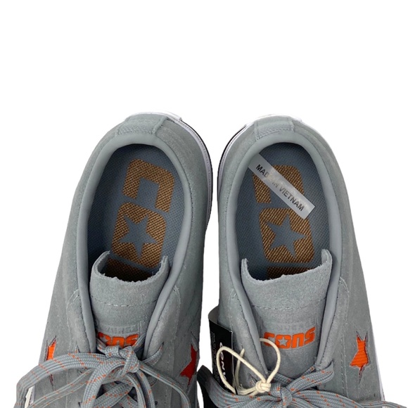 Converse CONS One Star Pro OX Low Top Suede Gray Women's Size Sneakers A01250C - Picture 5 of 10